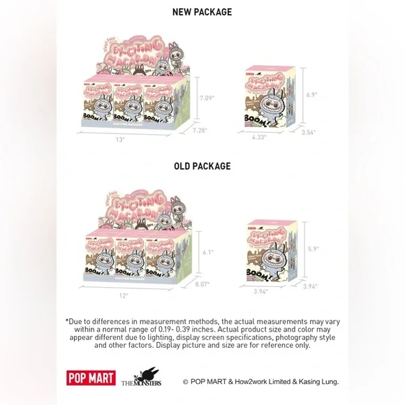 Pop Mart The Monsters Exciting Macaron Sea Salt Coconut Labubu Pendant Blind Box - Picture 3 of 12